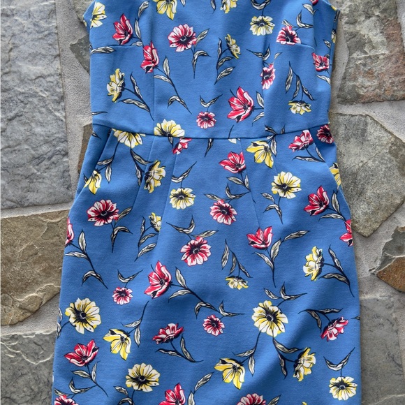 Lands' End Blue Halter Midi Dress for Casual Resort Wear - Picture 9 of 13